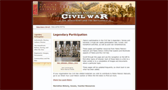 Desktop Screenshot of civilwar.mainememory.net