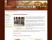 Tablet Screenshot of civilwar.mainememory.net