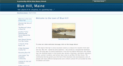 Desktop Screenshot of bluehill.mainememory.net